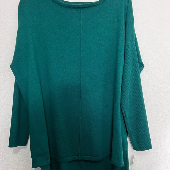 Style & Co Plus Size Seam-Front Tunic Sweater size 0X - Picture 2 of 7